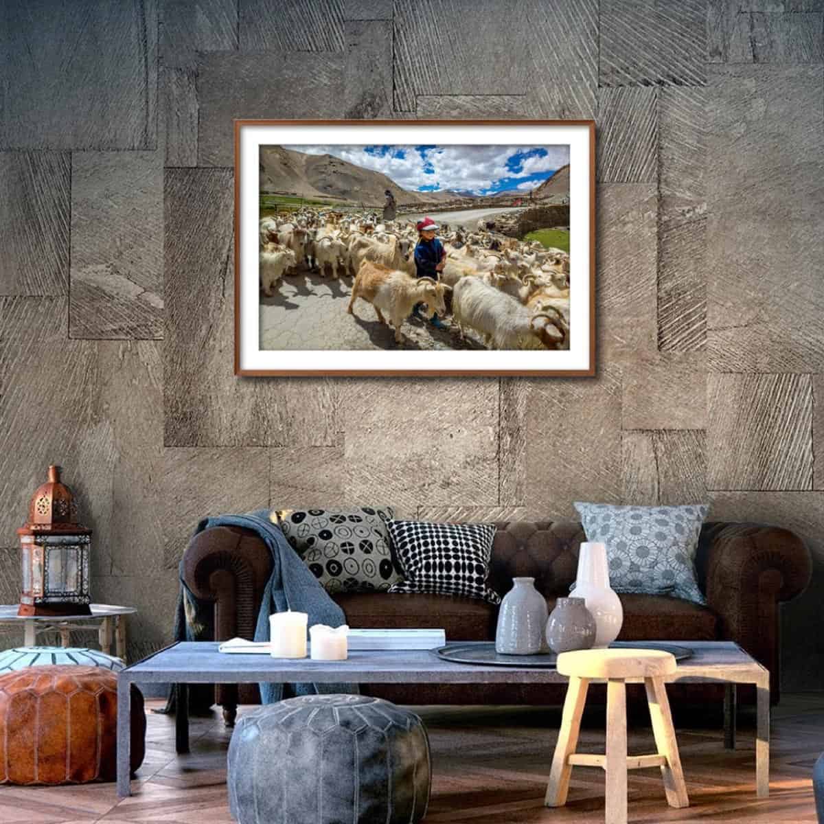 A LITTLE SHEPHERD GIRL (48x32cm) Photography | Vietnam binhdang.me ladak_vietnam_hanoi_hochiminh_asia_asian_art_photography_photographer_binhdang_people_02