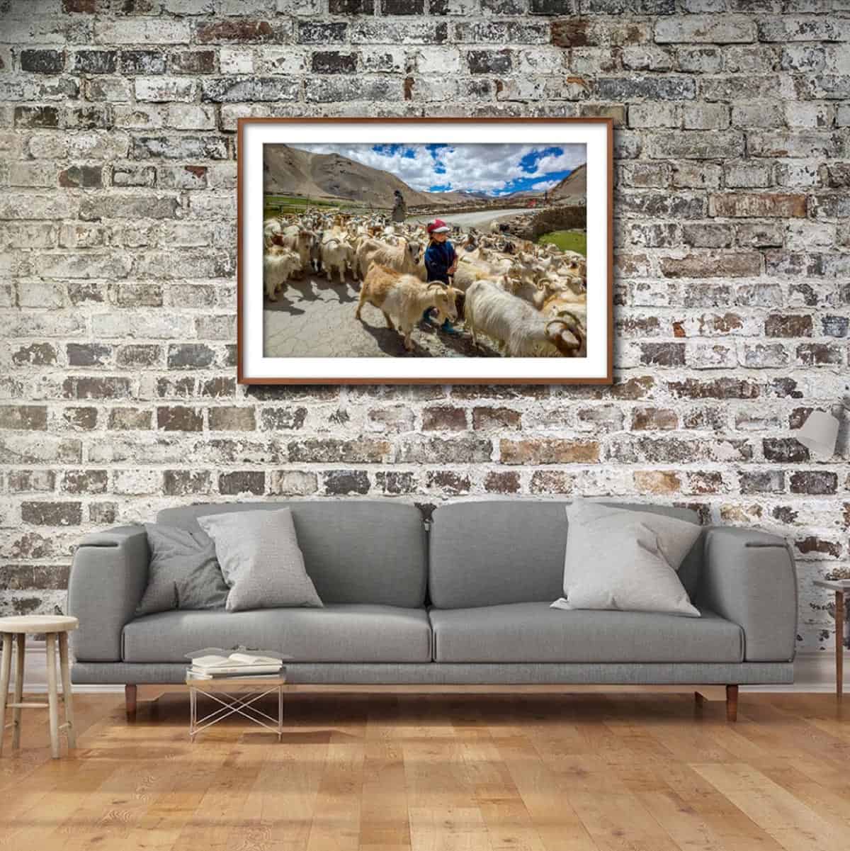 A LITTLE SHEPHERD GIRL (48x32cm) Photography | Vietnam binhdang.me ladak_vietnam_hanoi_hochiminh_asia_asian_art_photography_photographer_binhdang_people_03