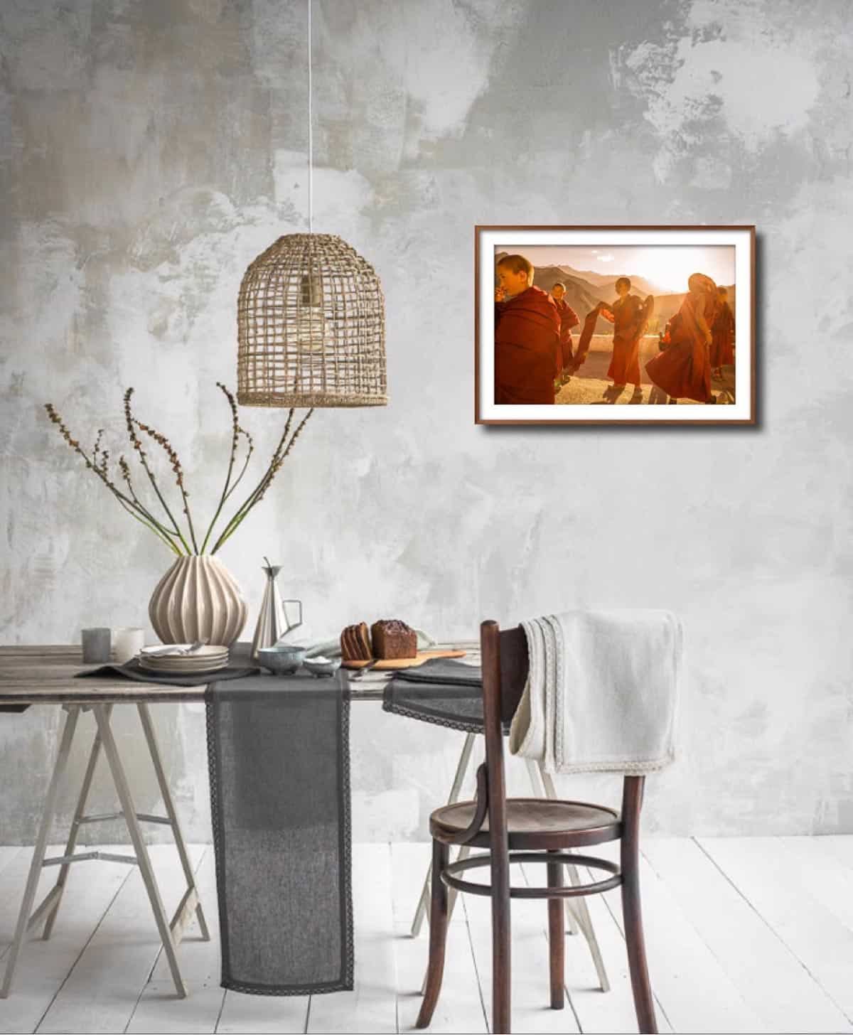 YOUNG MONKS (48x32cm) Photography | Vietnam binhdang.me ladak_vietnam_hanoi_hochiminh_asia_asian_art_photography_photographer_binhdang_print_02