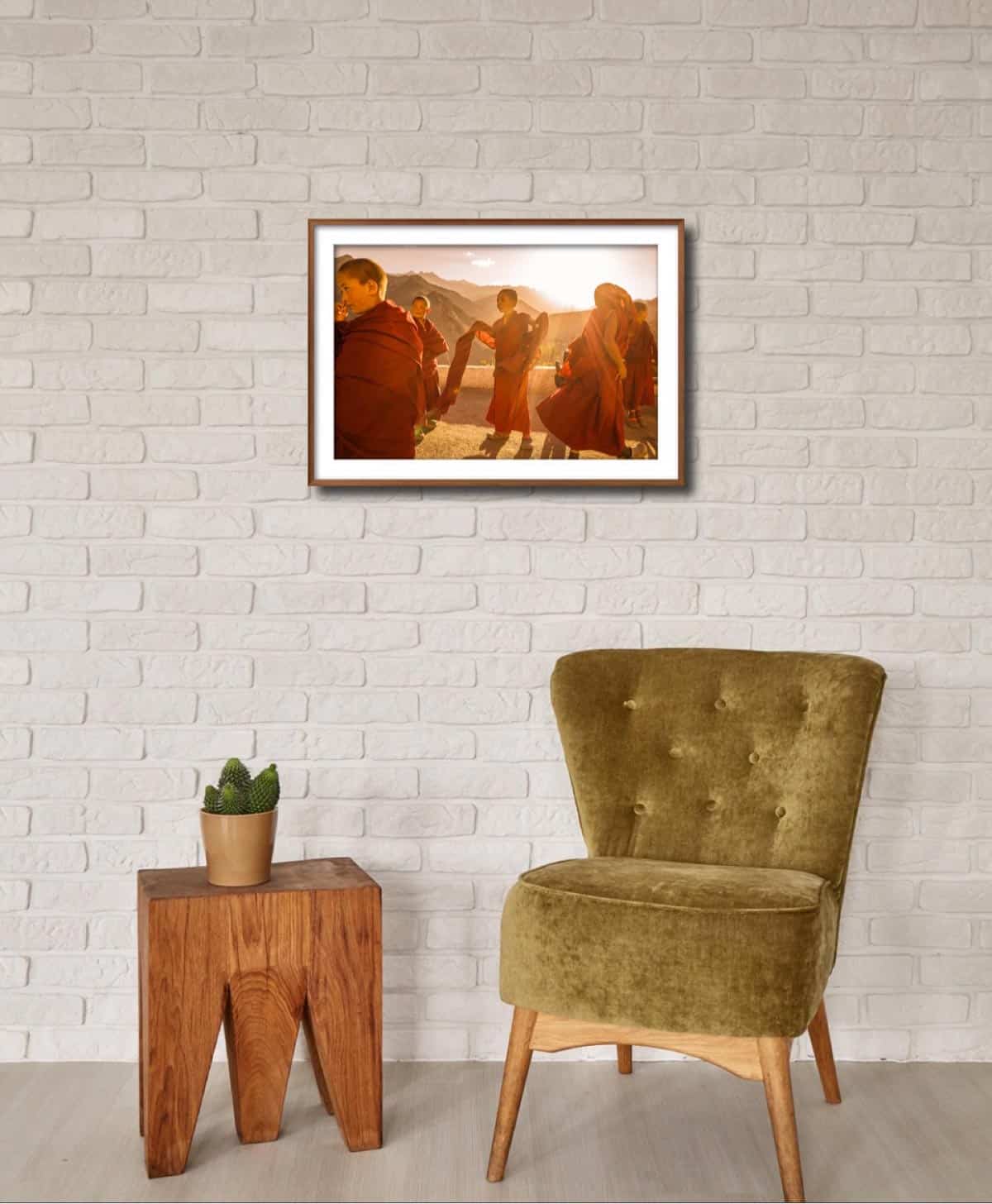 YOUNG MONKS (48x32cm) Photography | Vietnam binhdang.me ladak_vietnam_hanoi_hochiminh_asia_asian_art_photography_photographer_binhdang_print_03