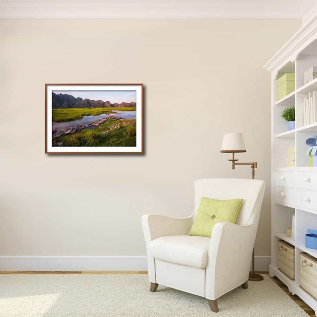 BOATS IN VAN LONG LAGOON (48x32cm) Photography | Vietnam binhdang.me ninh_binh_Van_longvietnam_hanoi_hochiminh_asia_asian_art_photography_photographer_binhdang_print4